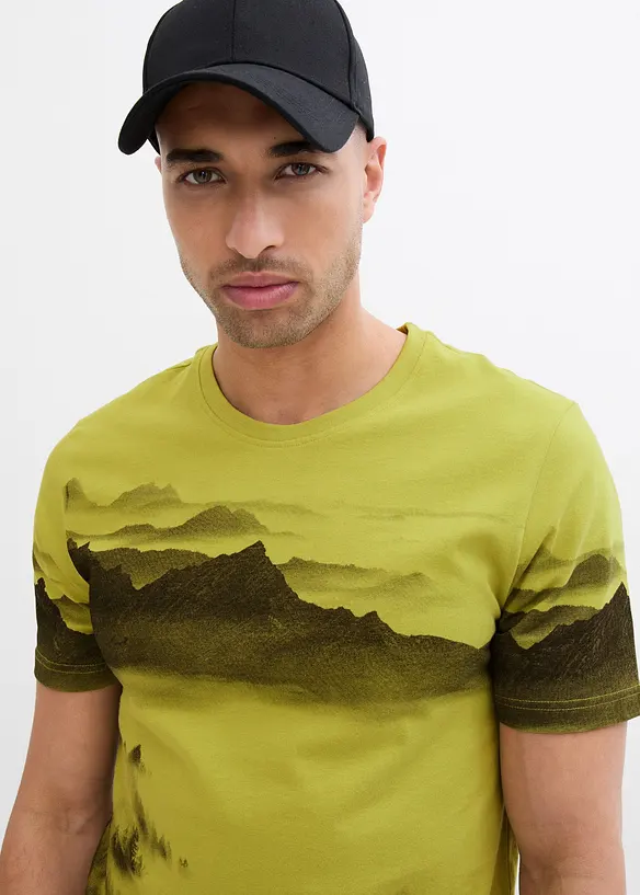 T-skjorte i &oslash;kologisk bomull, bonprix