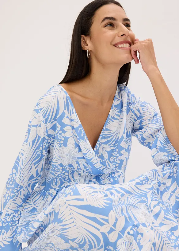 Tunikakjole i lett viskose, bonprix