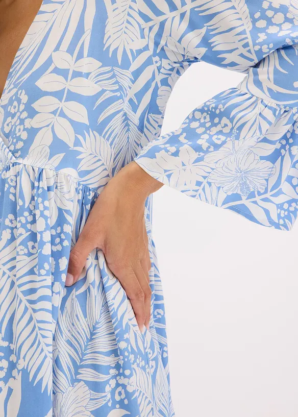 Tunikakjole i lett viskose, bonprix