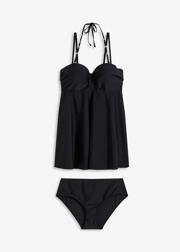 Lang tankini (2-delt sett), bonprix