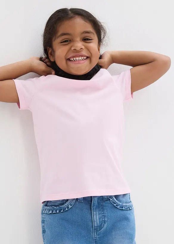 T-skjorte i 100% &oslash;kologisk bomull (3-pack), bonprix