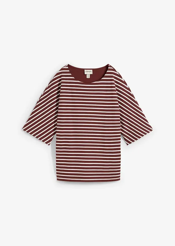 Oversized sweatshirt i 100% bomull, bonprix