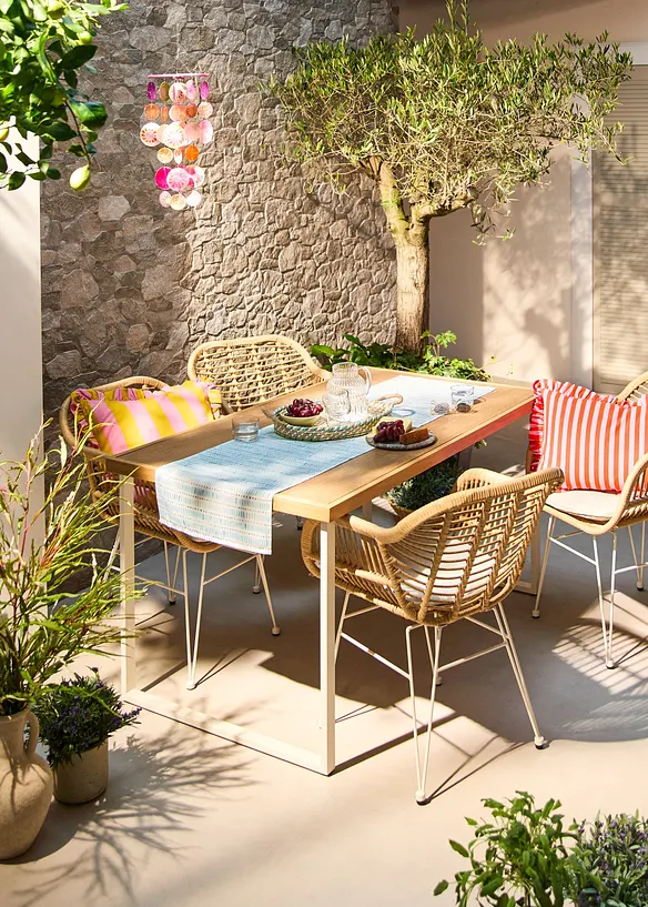 Vindspill med Capiz-skjell, Boltze Home Collections