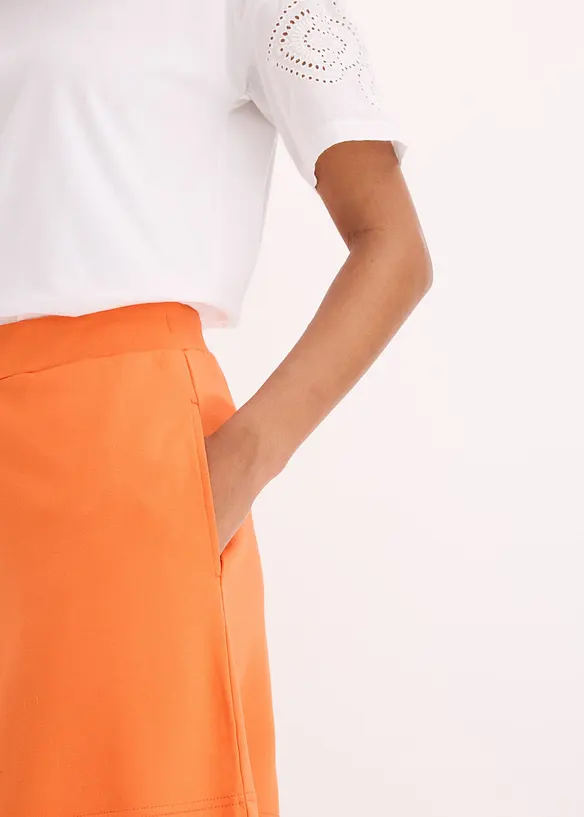 Pull on-shorts i behagelig Punto di Roma-materiale, bonprix