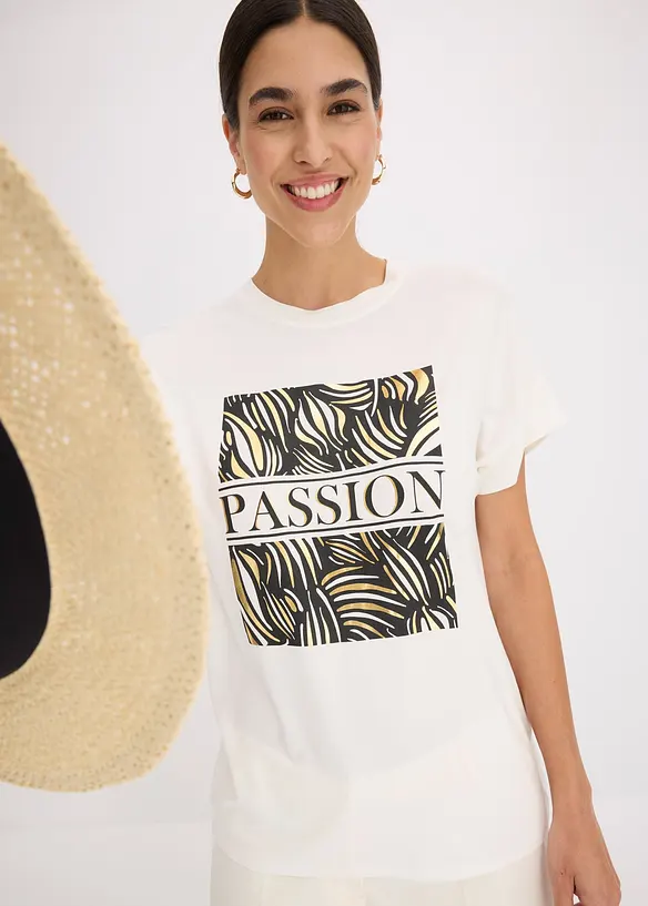 T-skjorte med Placement-print, bonprix
