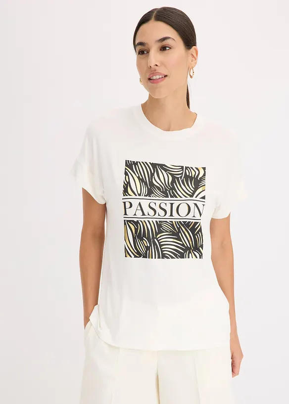T-skjorte med Placement-print, bonprix