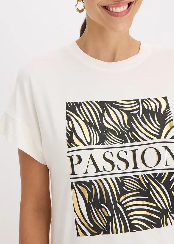 T-skjorte med Placement-print, bonprix