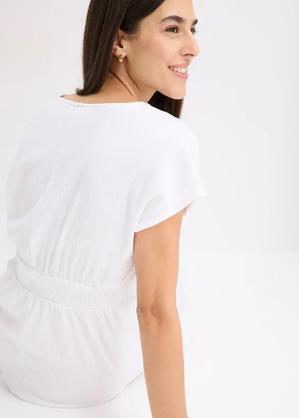 Jerseykjole i lett krepp, bonprix