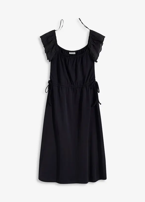 Jerseykjole i &oslash;kologisk bomull, bonprix