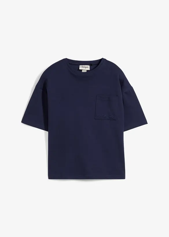 Oversized T-skjorte i &oslash;kologisk bomull, bonprix