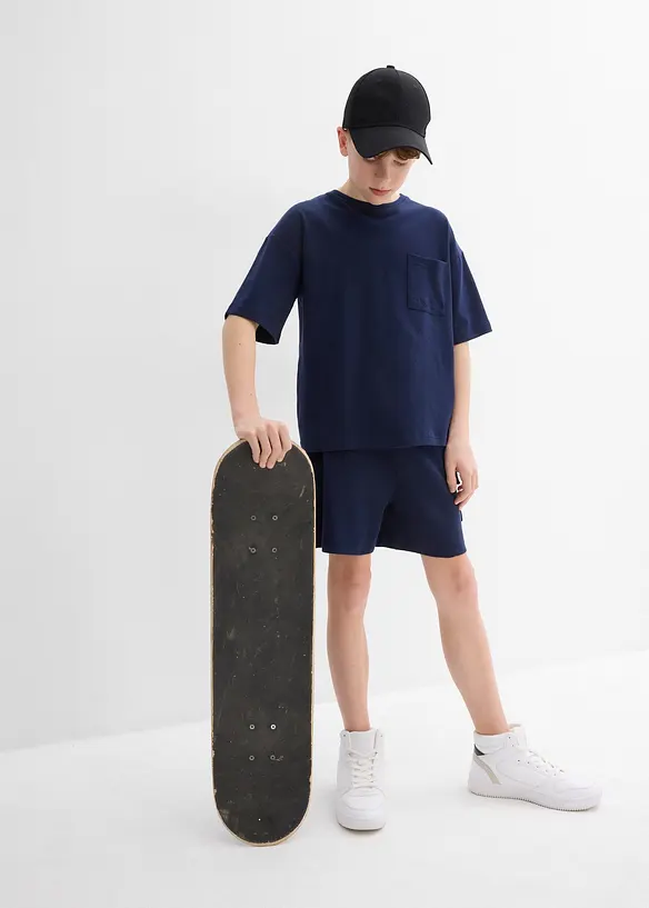 Oversized T-skjorte i &oslash;kologisk bomull, bonprix