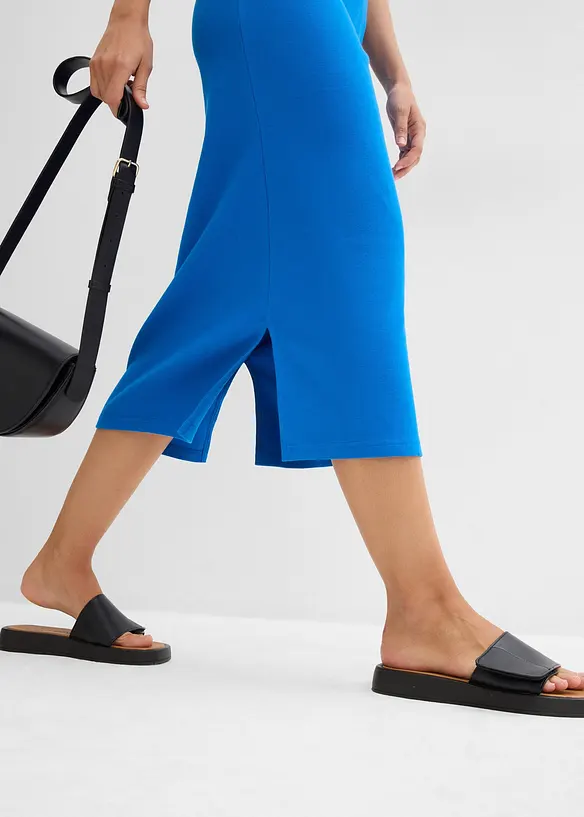 Jerseykjole  i bomull med stretch, bonprix