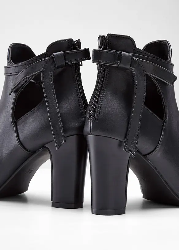 Ankelstøvletter med cut-outs, bonprix