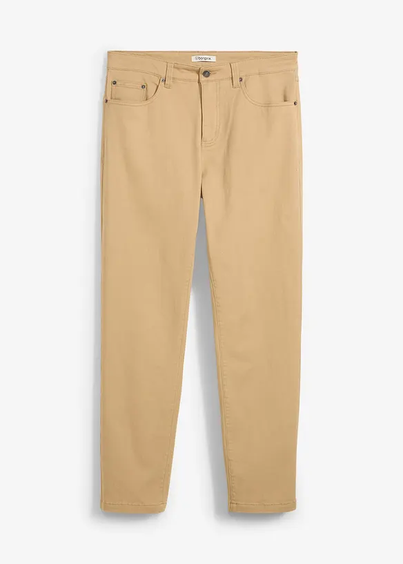 Classic Fit stretchbukse, Straight, bonprix
