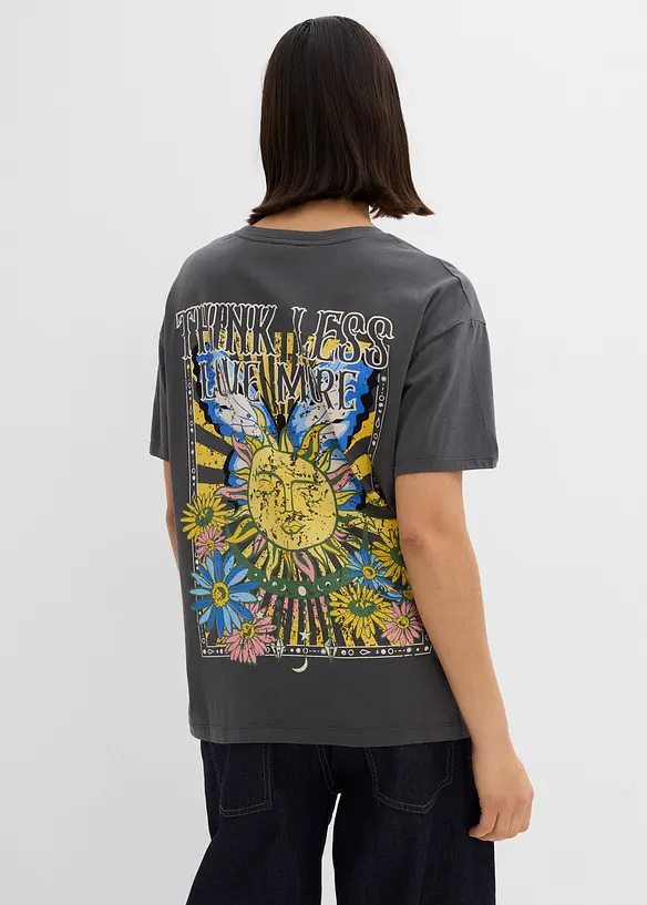 T-skjorte i &oslash;kologisk bomull, bonprix