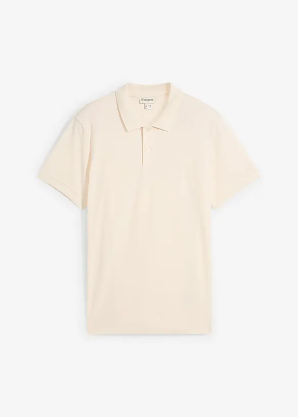 Piké-poloskjorte i 100% økologisk bomull, bonprix
