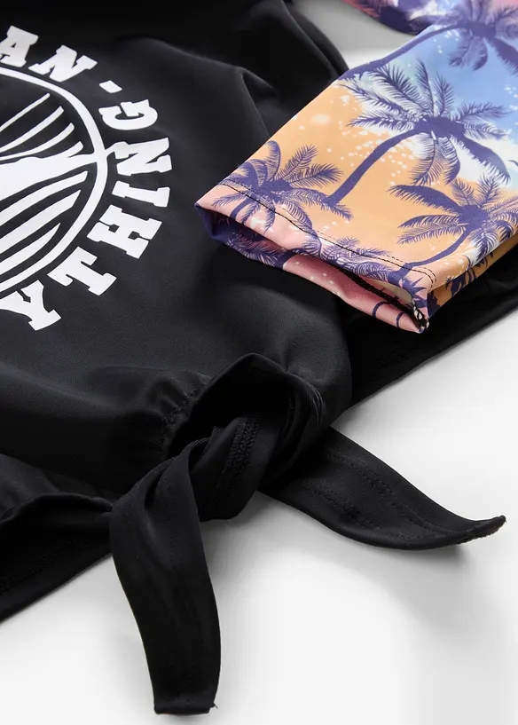 Bikini og badetopp (3-delt sett), bonprix