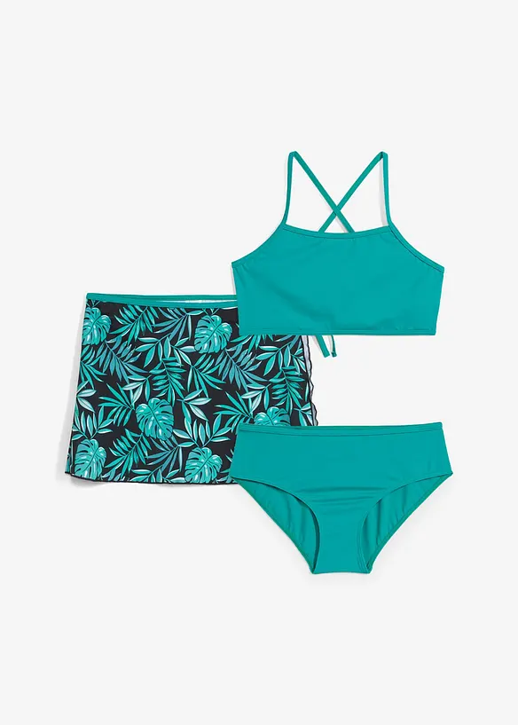 Bikini og skjørt (3-delt sett), bonprix
