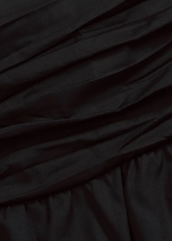 Bandeau-bluse med ballongsøm, bonprix