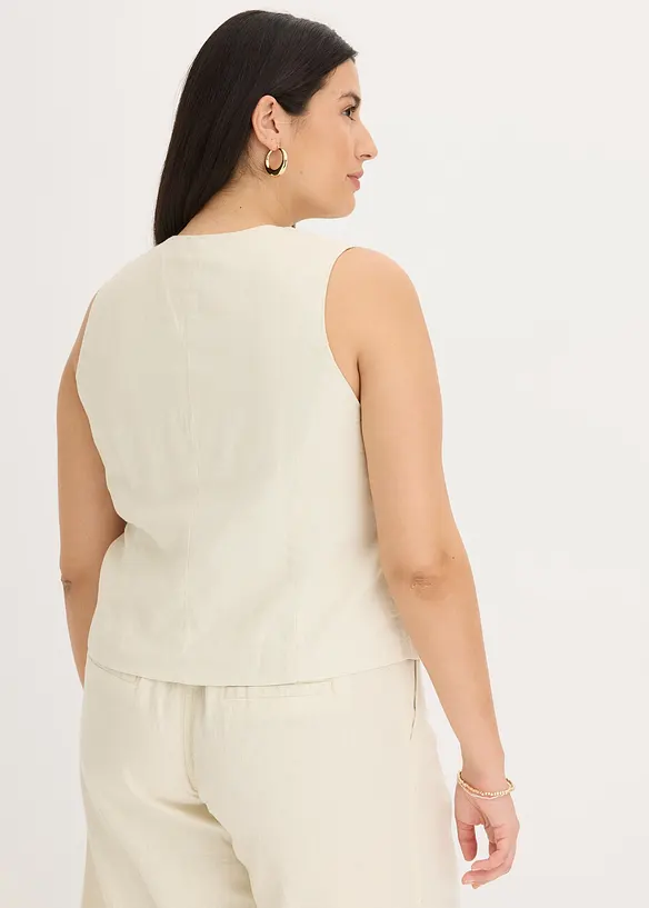 Vest med knyting, bonprix