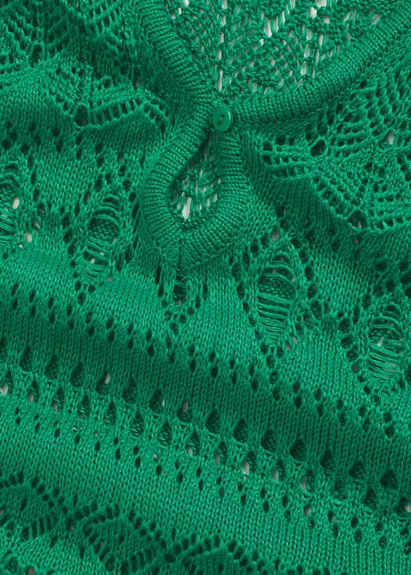 Maxikjole i heklet stil, bonprix