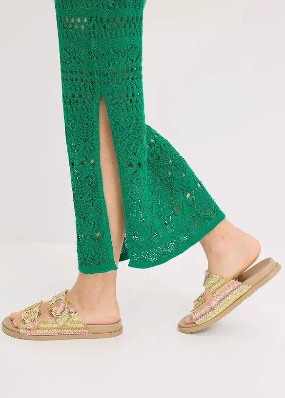 Maxikjole i heklet stil, bonprix