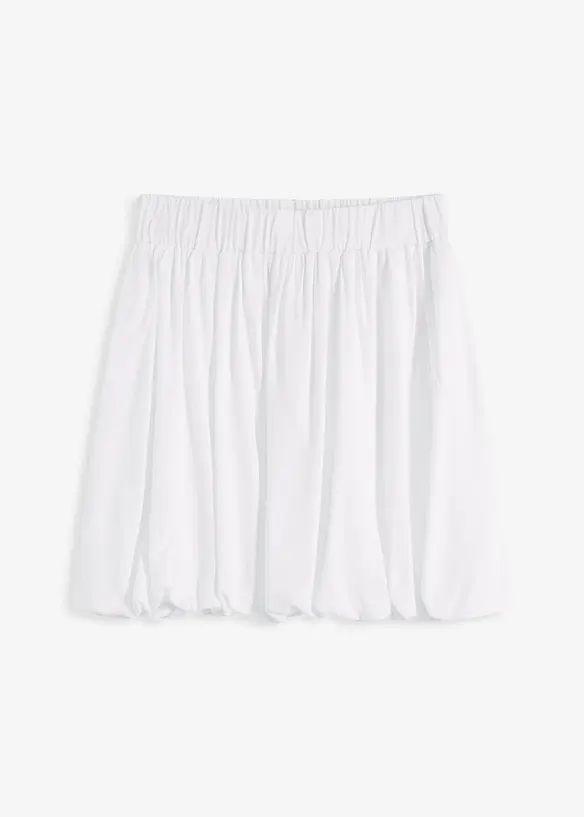 Ballongskjørt i lett viskose, bonprix