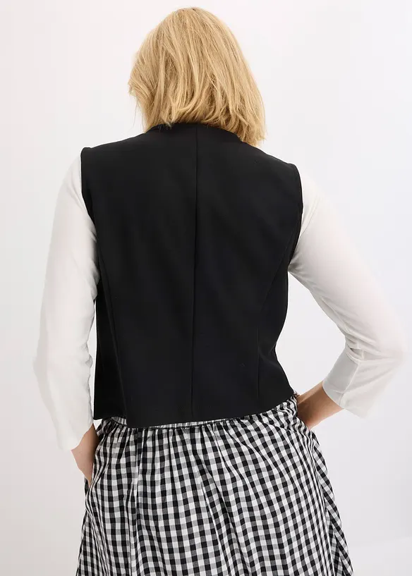 Dressvest i jersey, bonprix