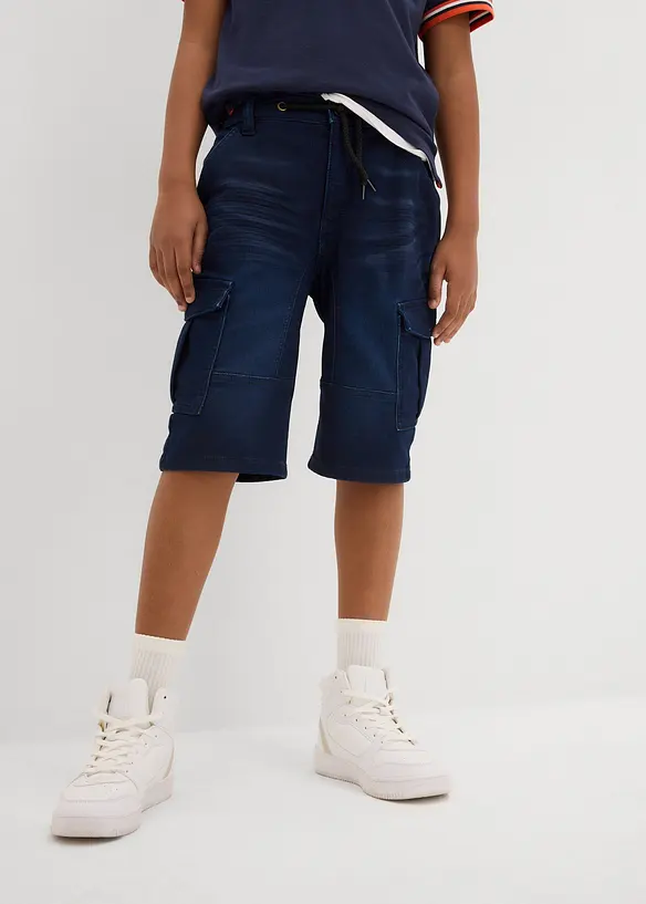 Bermudashorts i sweat-denim, Regular Fit, bonprix