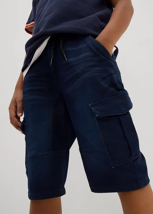 Bermudashorts i sweat-denim, Regular Fit, bonprix