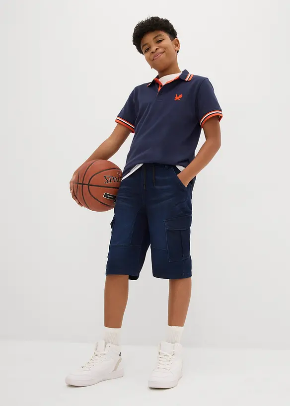 Bermudashorts i sweat-denim, Regular Fit, bonprix
