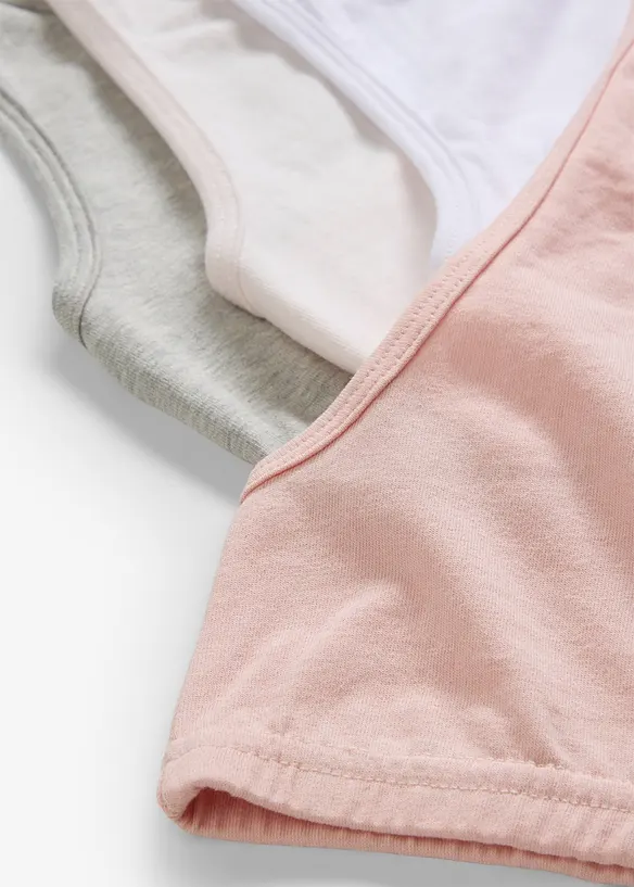 BH-topp med myk bomull (5-pack), bonprix