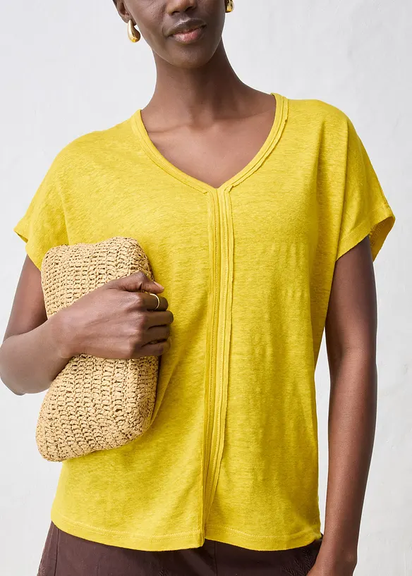 Topp i 100% lin, bonprix