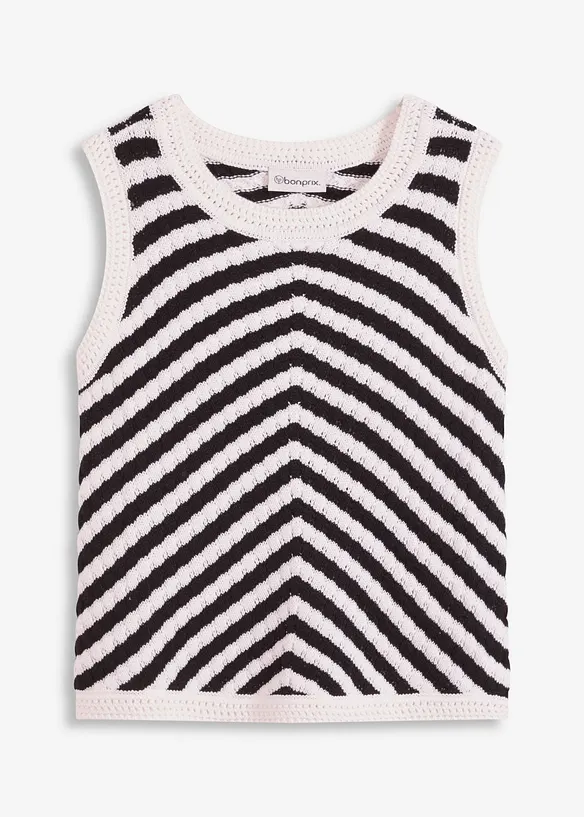 Strikket topp, bonprix
