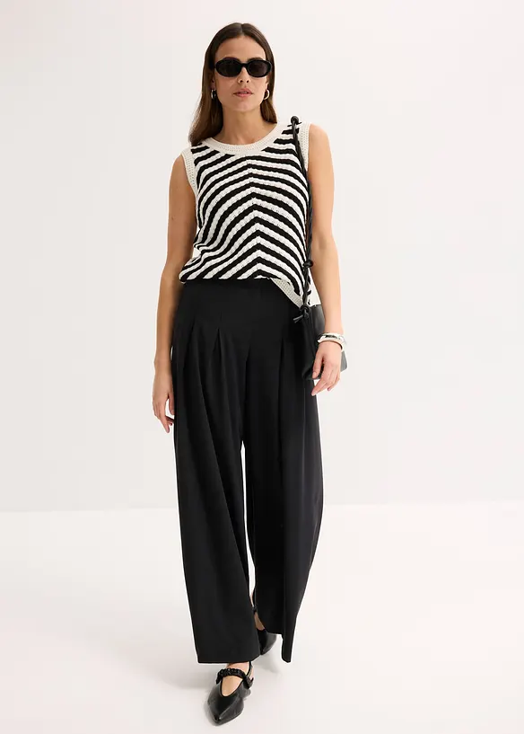 Strikket topp, bonprix