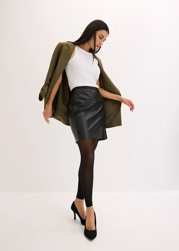 Leggings med kjølende polyamid, anti-gnisse-effekt, komfortlinning og formende egenskaper 30 den, bonprix