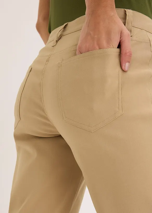 Bukse med stretch, Bootcut, bonprix