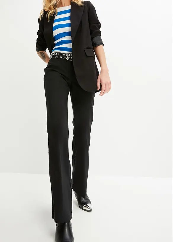 Bukse med stretch, Bootcut, bonprix