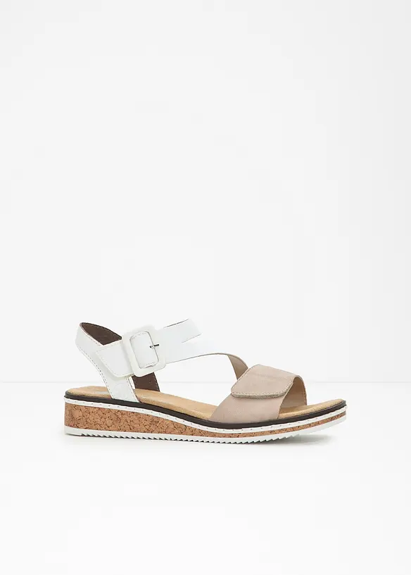 Sandaler fra Rieker med polstret inners&aring;le, Rieker