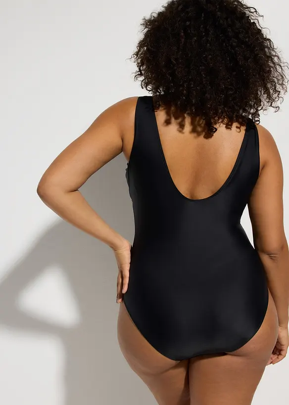 Badedrakt med paljetter, bonprix