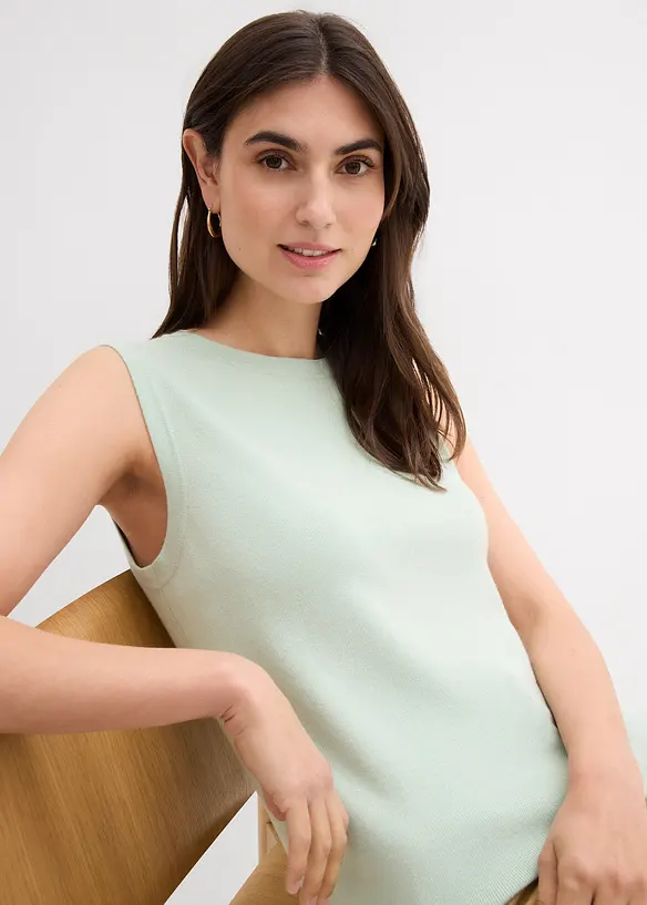 Strikket topp, bonprix