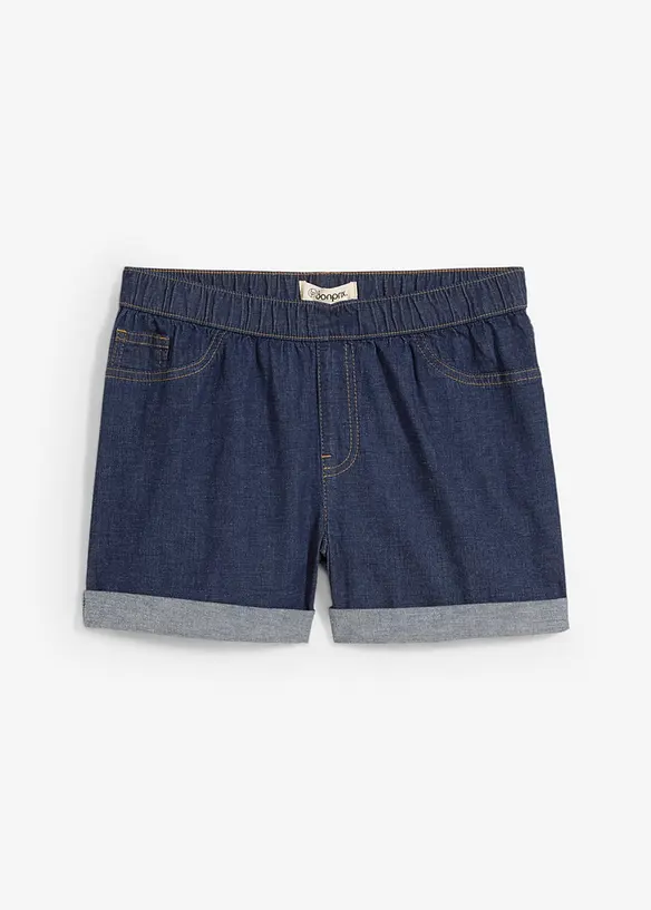 Jeansshorts Mid Waist, bonprix