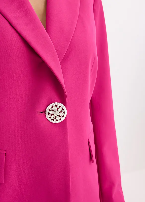 Blazer med smykkeknapp, bonprix