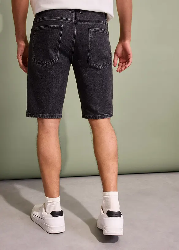 Bermudashorts i denim med stretch, Relaxed Fit, bonprix