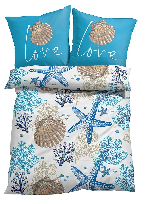 Sengesett i linon, bonprix