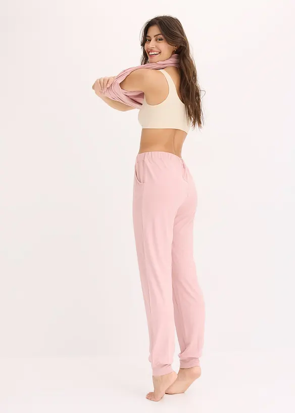 Feel Comfort Seamless-BH-topp i ribbemateriale, bonprix