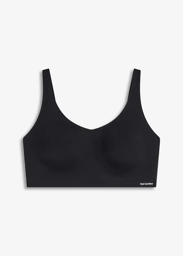 Vattert Feel Comfort Lasercut-BH uten b&oslash;yle med Jellyglue, bonprix