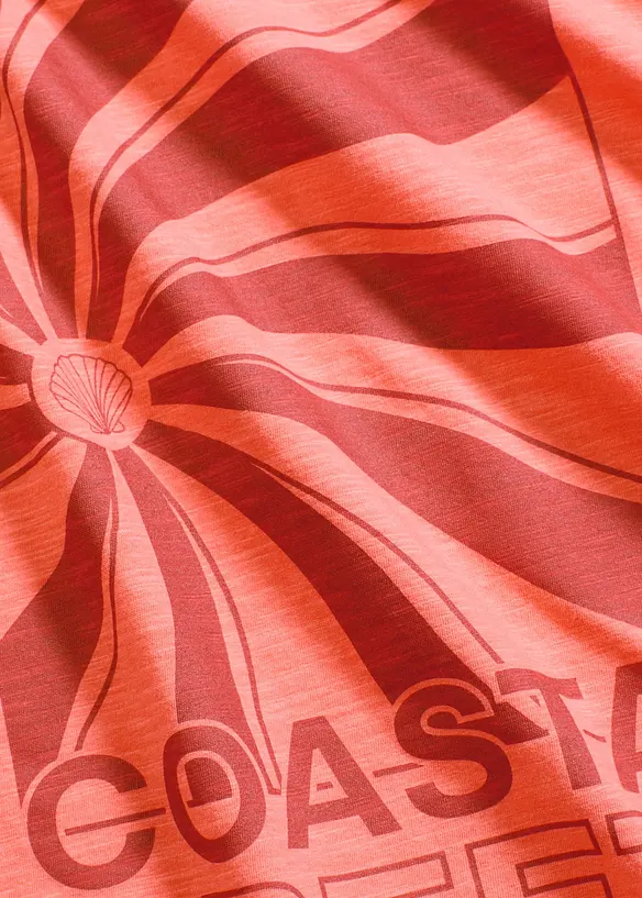 Oversized topp i 100% økologisk bomull, bonprix