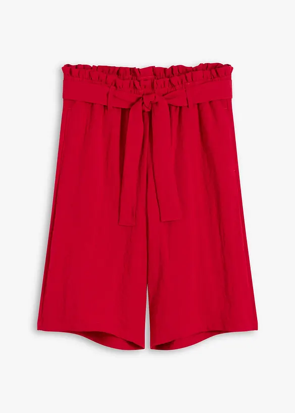 Pull on-bermudashorts i lett viskosemiks, bonprix