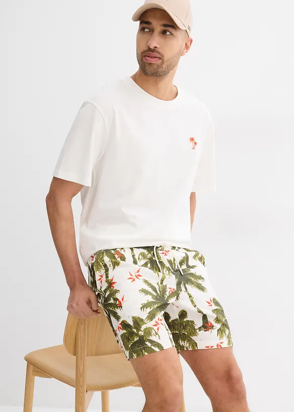 Pull on-shorts i viskose, Loose Fit, bonprix